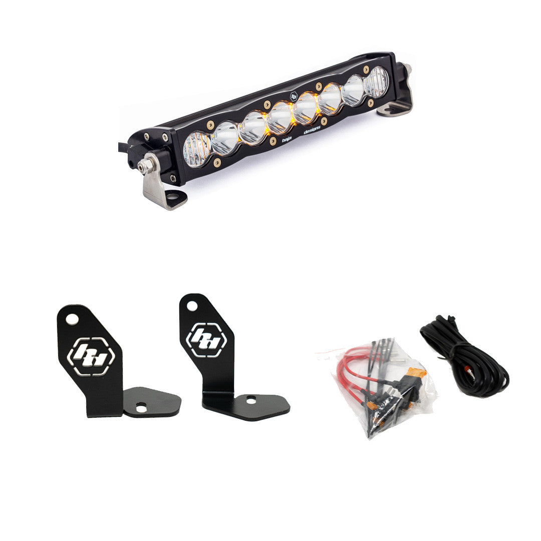 POLARIS RZR PRO R S8 10" HOOD MOUNT KIT - POLARIS RZR PRO R 2022-2024