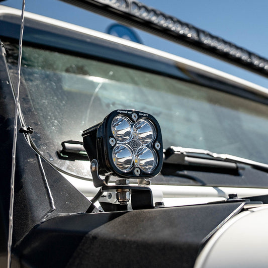 SQUADRON SPORT BLACK LED AUXILIARY LIGHT POD PAIR - UNIVERSAL