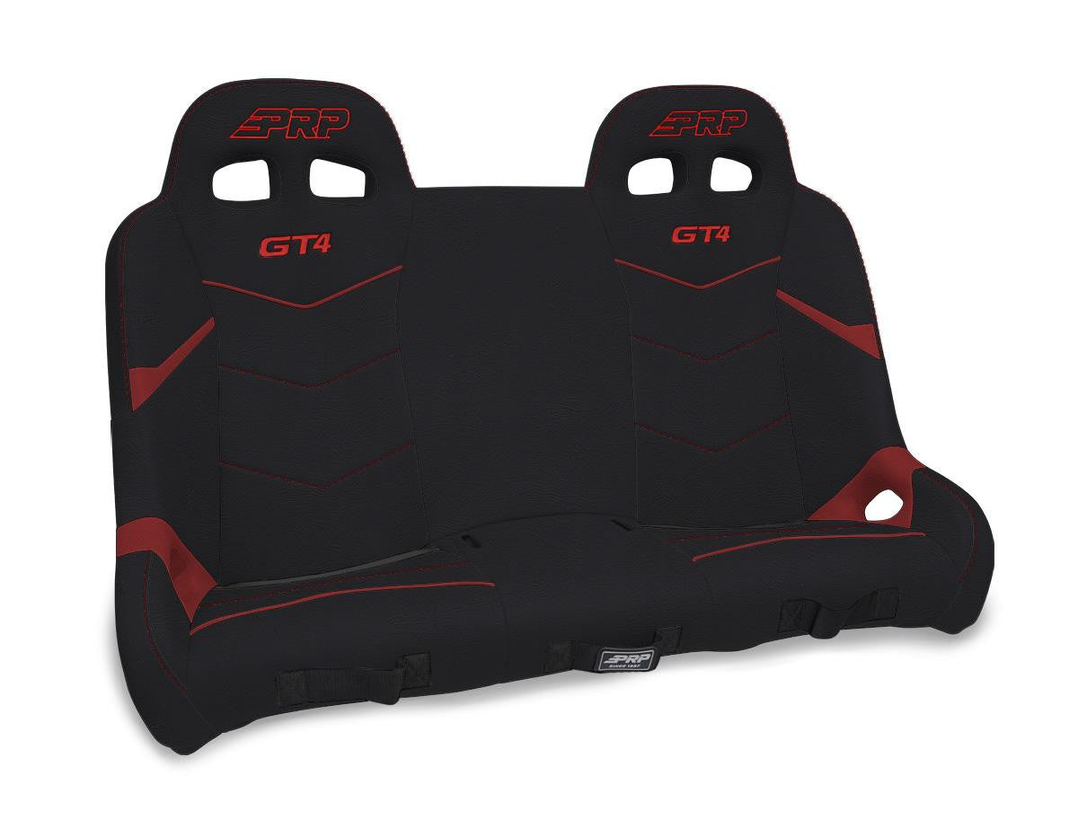 GT4 QUICK RELEASE REAR SUSPENSION BENCH SEAT FOR POLARIS RZR PRO XP4, PRO R4, PRO S4, TURBO R4