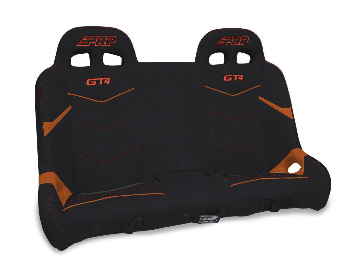 GT4 QUICK RELEASE REAR SUSPENSION BENCH SEAT FOR POLARIS RZR PRO XP4, PRO R4, PRO S4, TURBO R4