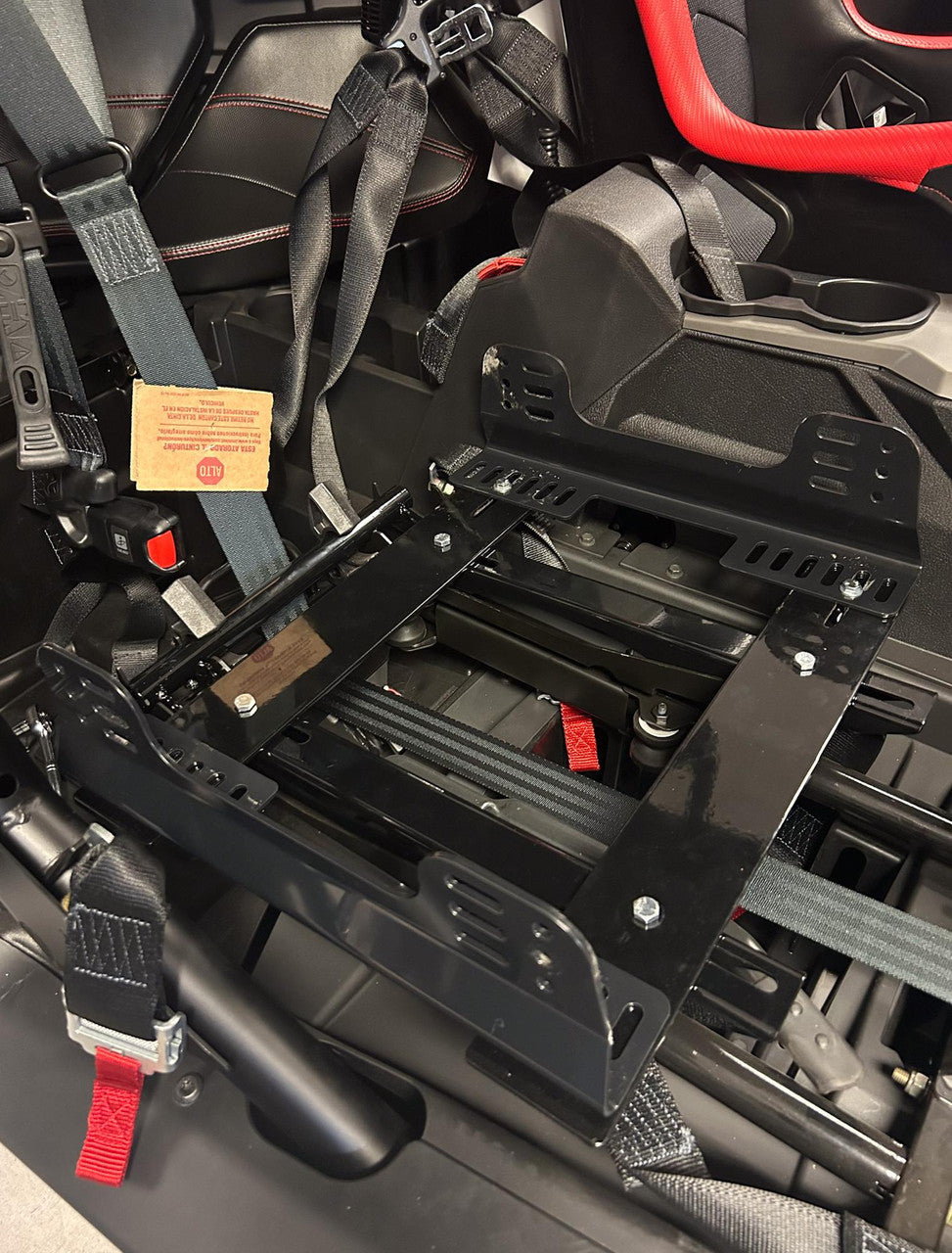 COMPOSITE SEAT MOUNT KIT FOR POLARIS RZR PRO XP, PRO R, TURBO R (PAIR) - ADAPTERS ONLY