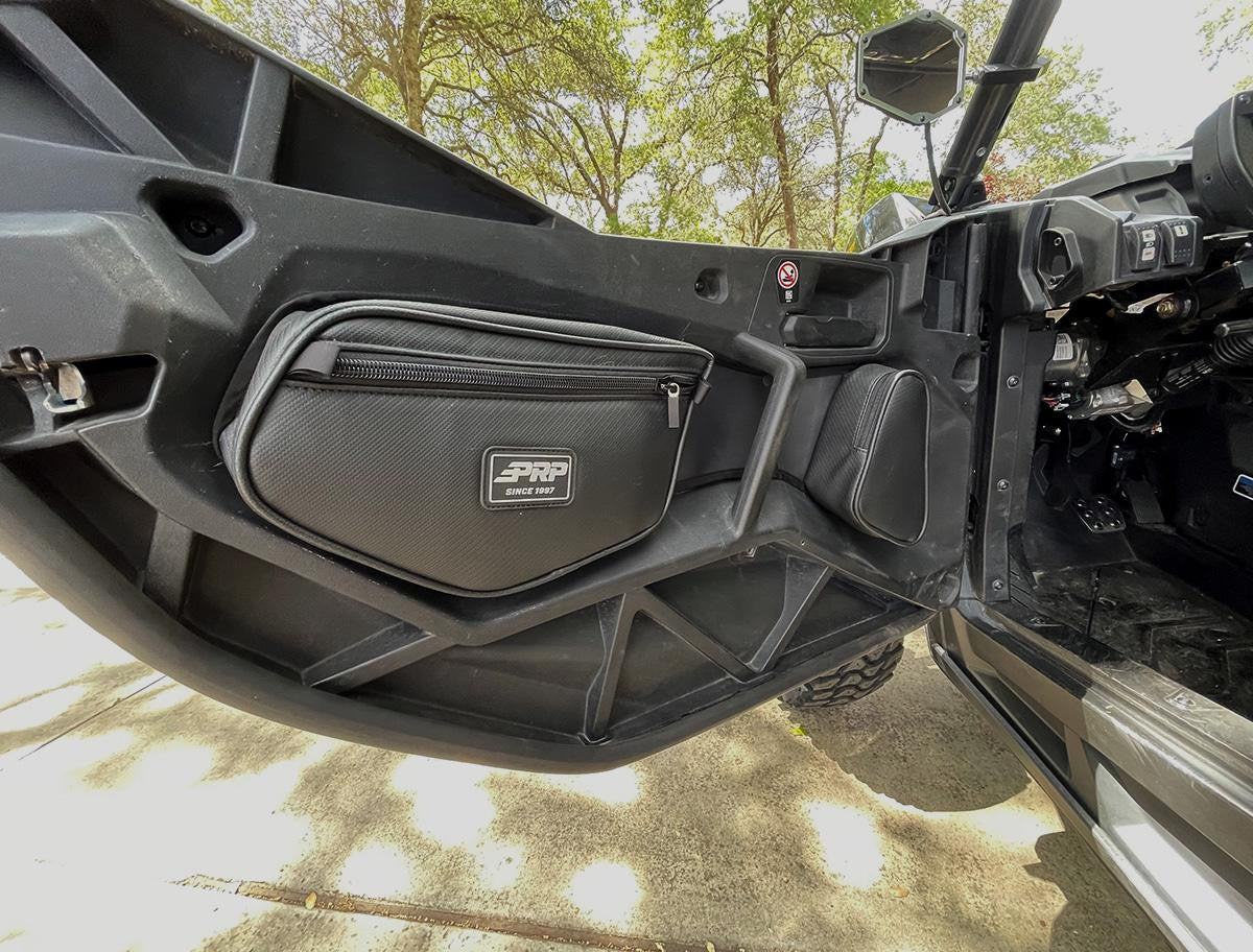 DOOR BAG WITH KNEE PAD FOR 2021+ CAN-AM COMMANDER (Pair)