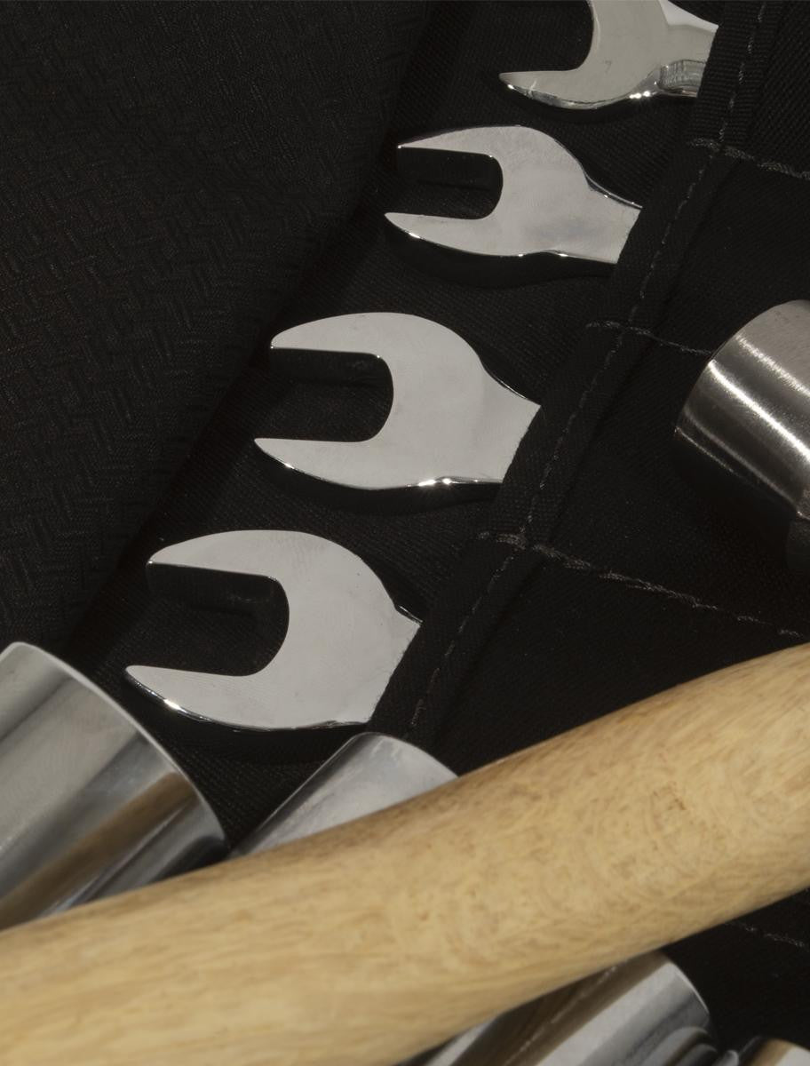 CAN-AM ROLL UP TOOL BAG WITH 35PC TOOL KIT