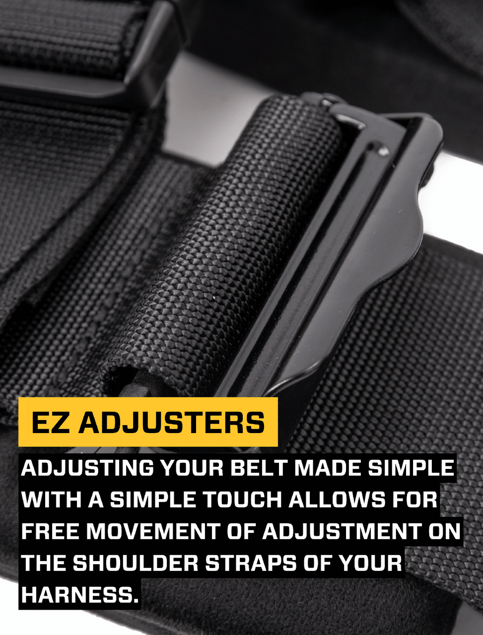 PRP 5.2 HARNESS WITH SHOULDER STRAPS SEWN TO LAP