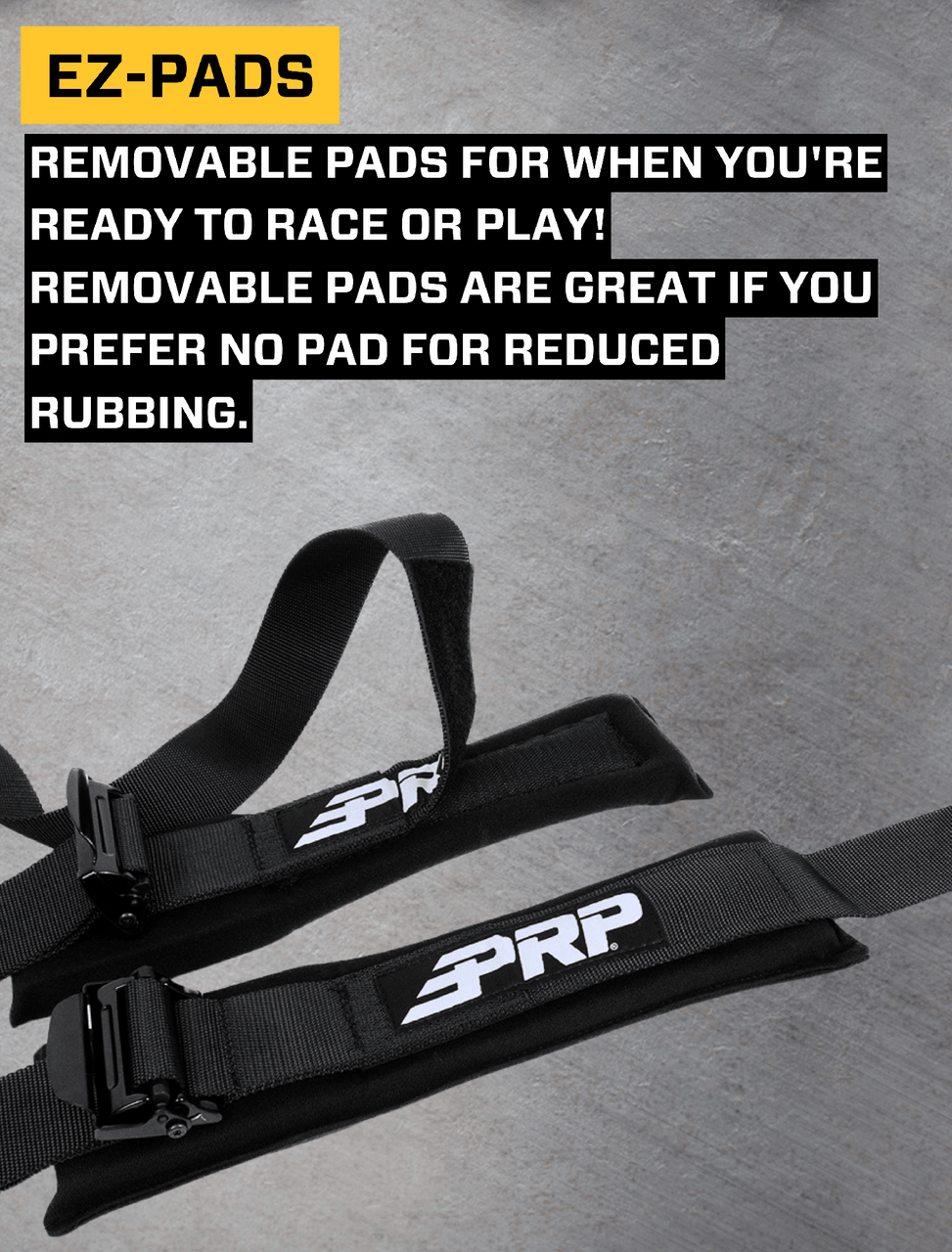 PRP 5.2 HARNESS WITH SHOULDER STRAPS SEWN TO LAP