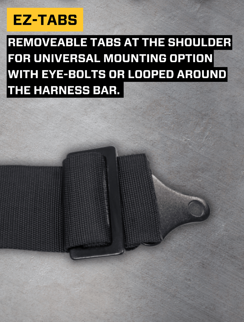 PRP 5.2 HARNESS WITH SHOULDER STRAPS SEWN TO LAP