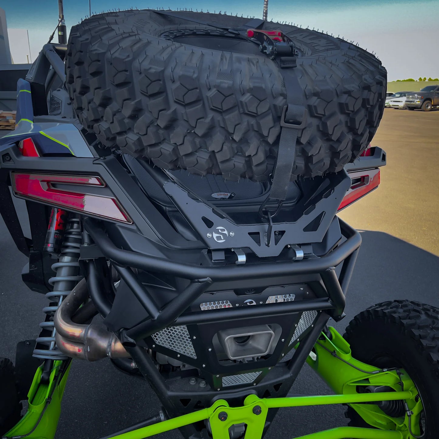 POLARIS PRO R X-PLORER SERIES SPARE TIRE CARRIER
