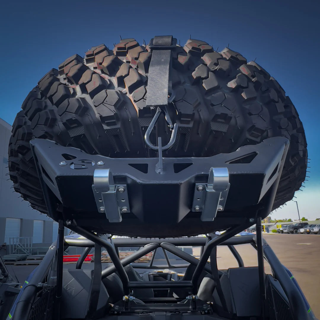 POLARIS PRO R X-PLORER SERIES SPARE TIRE CARRIER