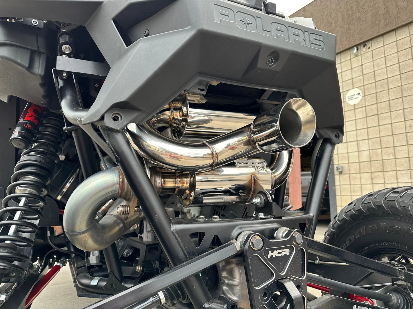 POLARIS RZR PRO R NA EXHAUST