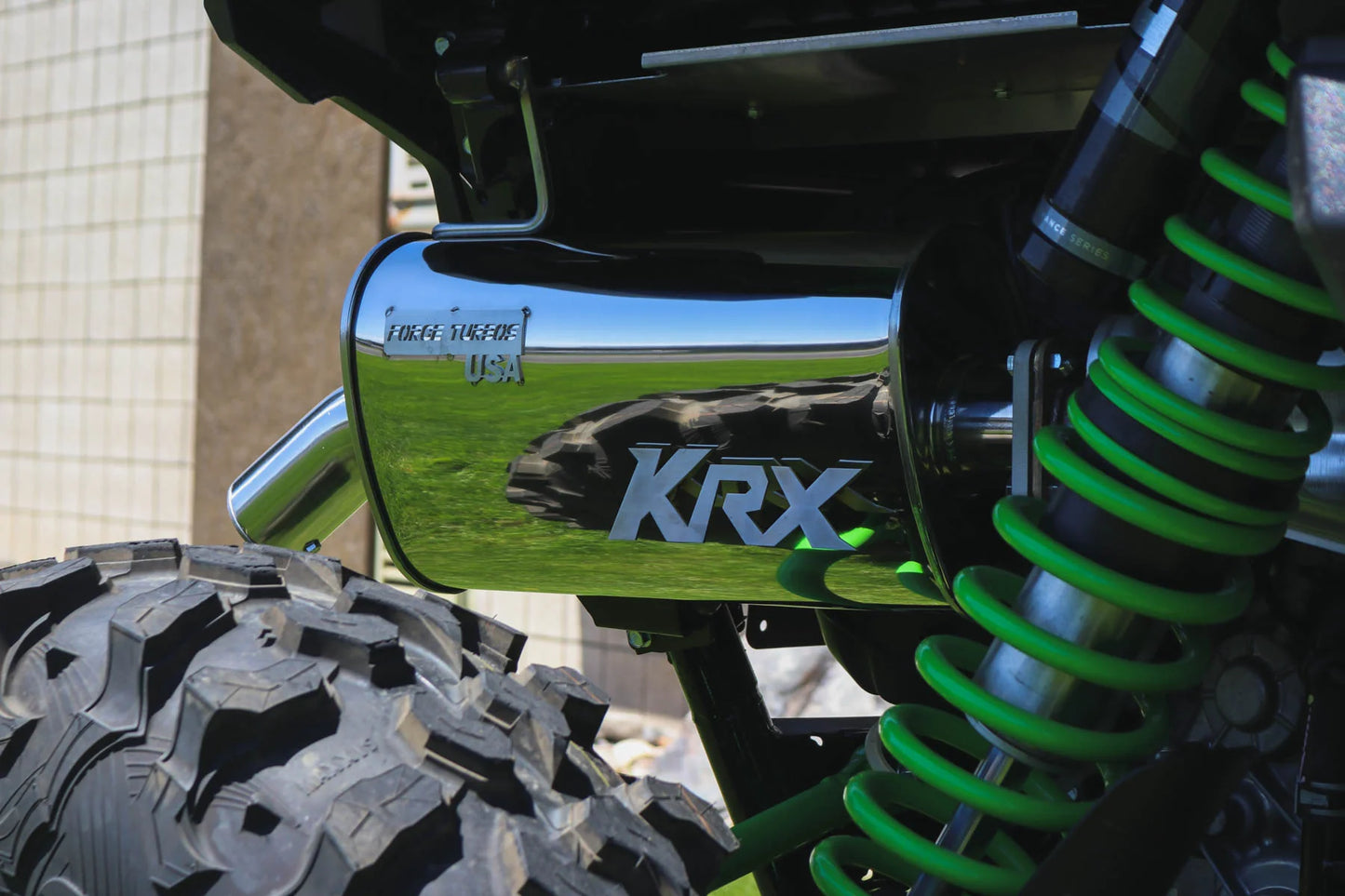 KAWASAKI KRX 2.5" STAINLESS STEEL SPORT EXHAUST