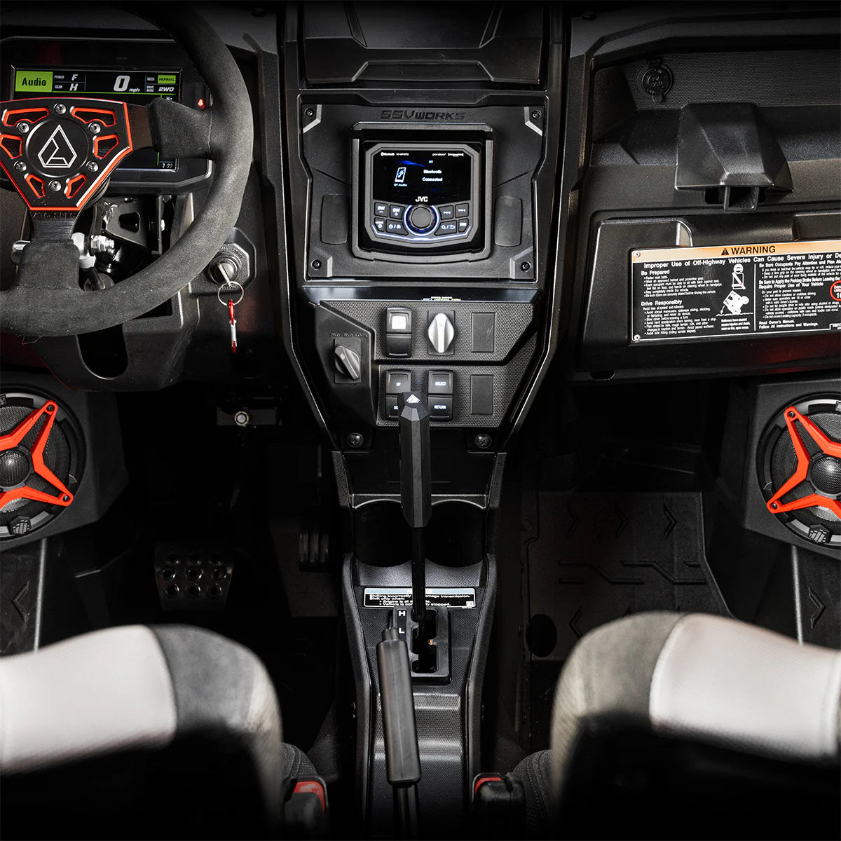 2020+ KAWASAKI TERYX KRX1000 JVC MR3 MEDIA RECEIVER PLUG-&-PLAY KIT