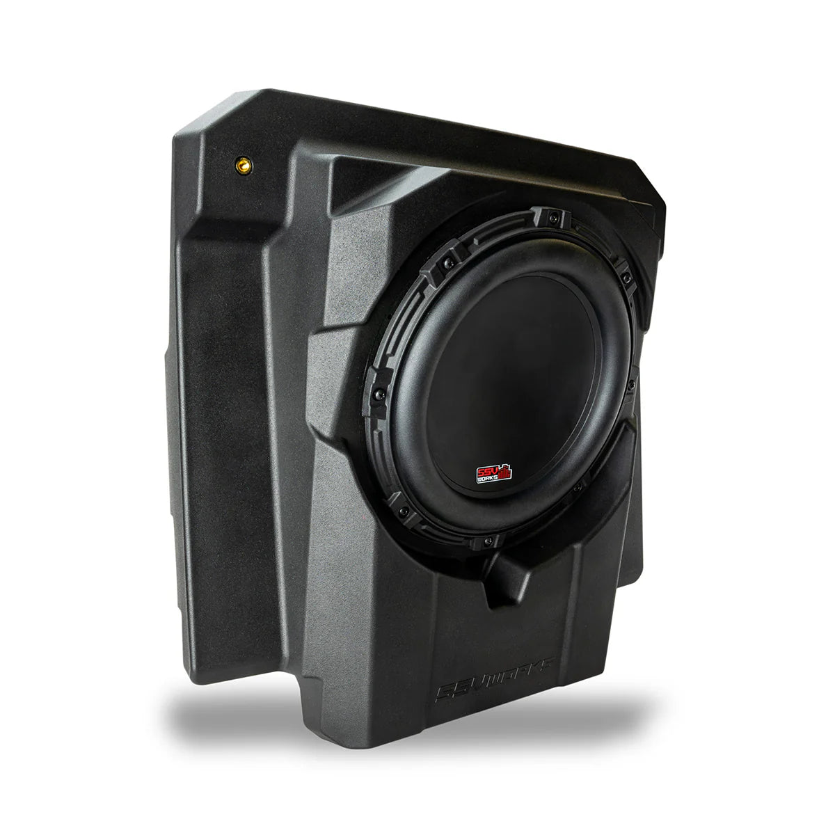 2024-2025 CAN-AM MAVERICK R UNDER-SEAT 850 WATT 10" SUBWOOFER ADD-ON FOR FACTORY JL SYSTEM