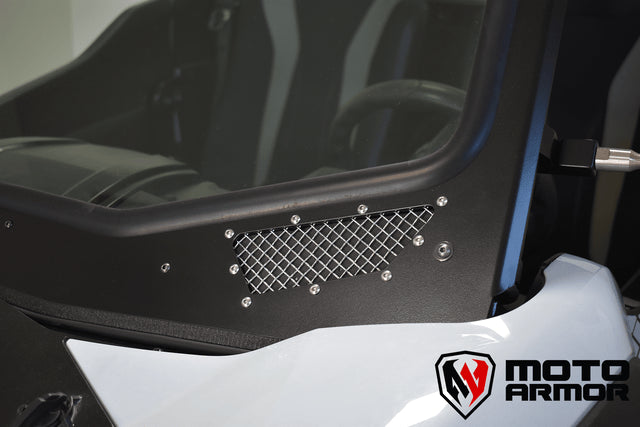 KRX FULL GLASS WINDSHIELD WITH VENTS