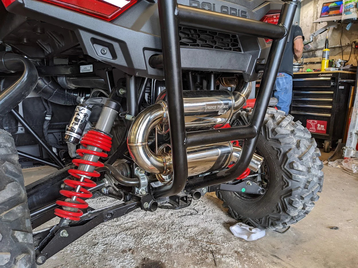 POLARIS RZR NATURALLY ASPIRATED TRAIL MODELS EXHAUST (50" - 60")