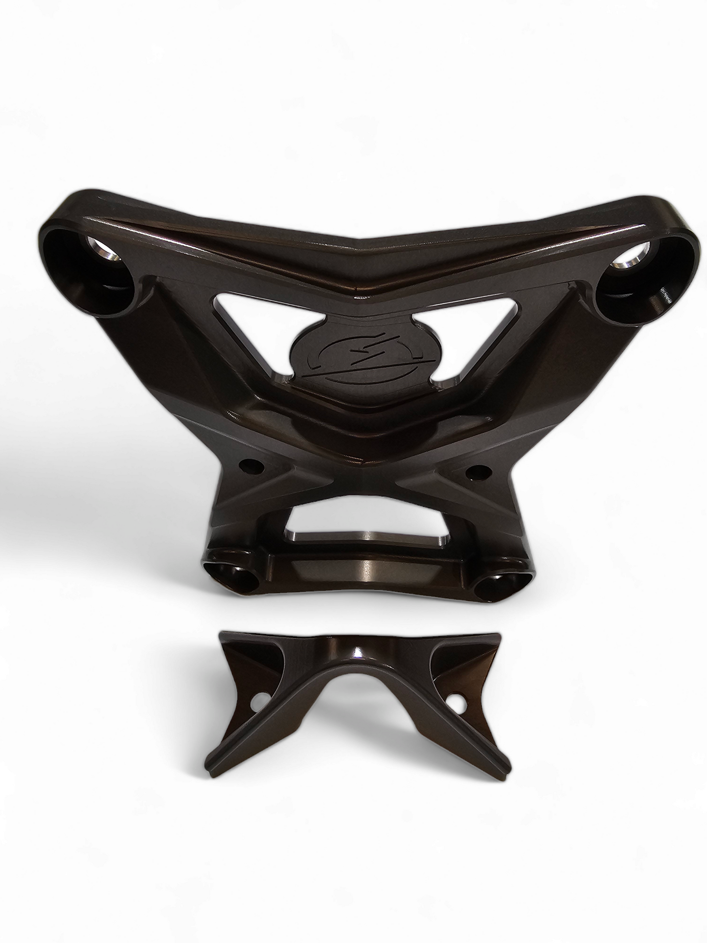 2020-2024 POLARIS RZR PRO XP RADIUS ROD PLATE WITH TOW HOOK GUNMETAL