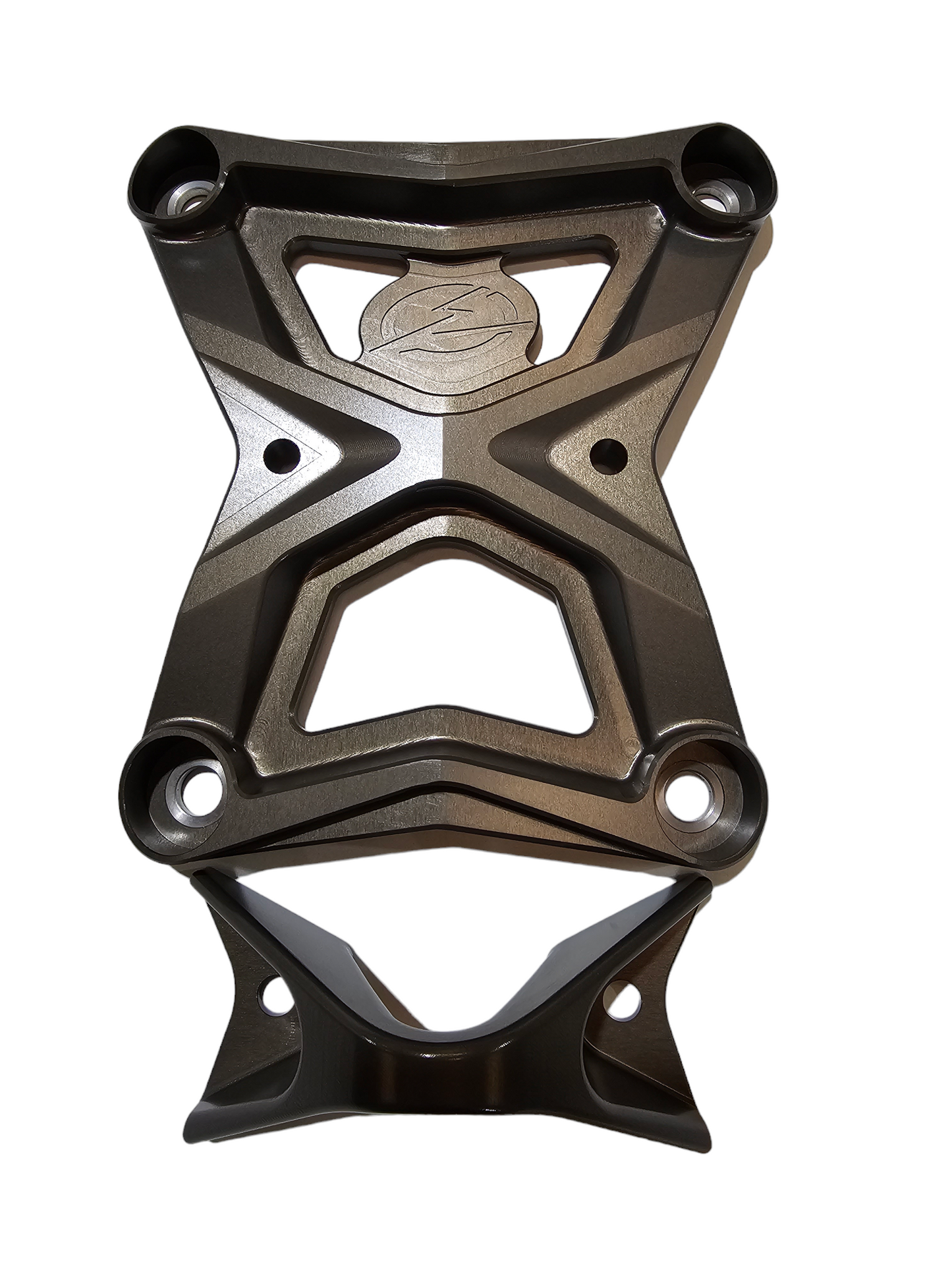 2020-2024 POLARIS RZR PRO XP RADIUS ROD PLATE WITH TOW HOOK GUNMETAL