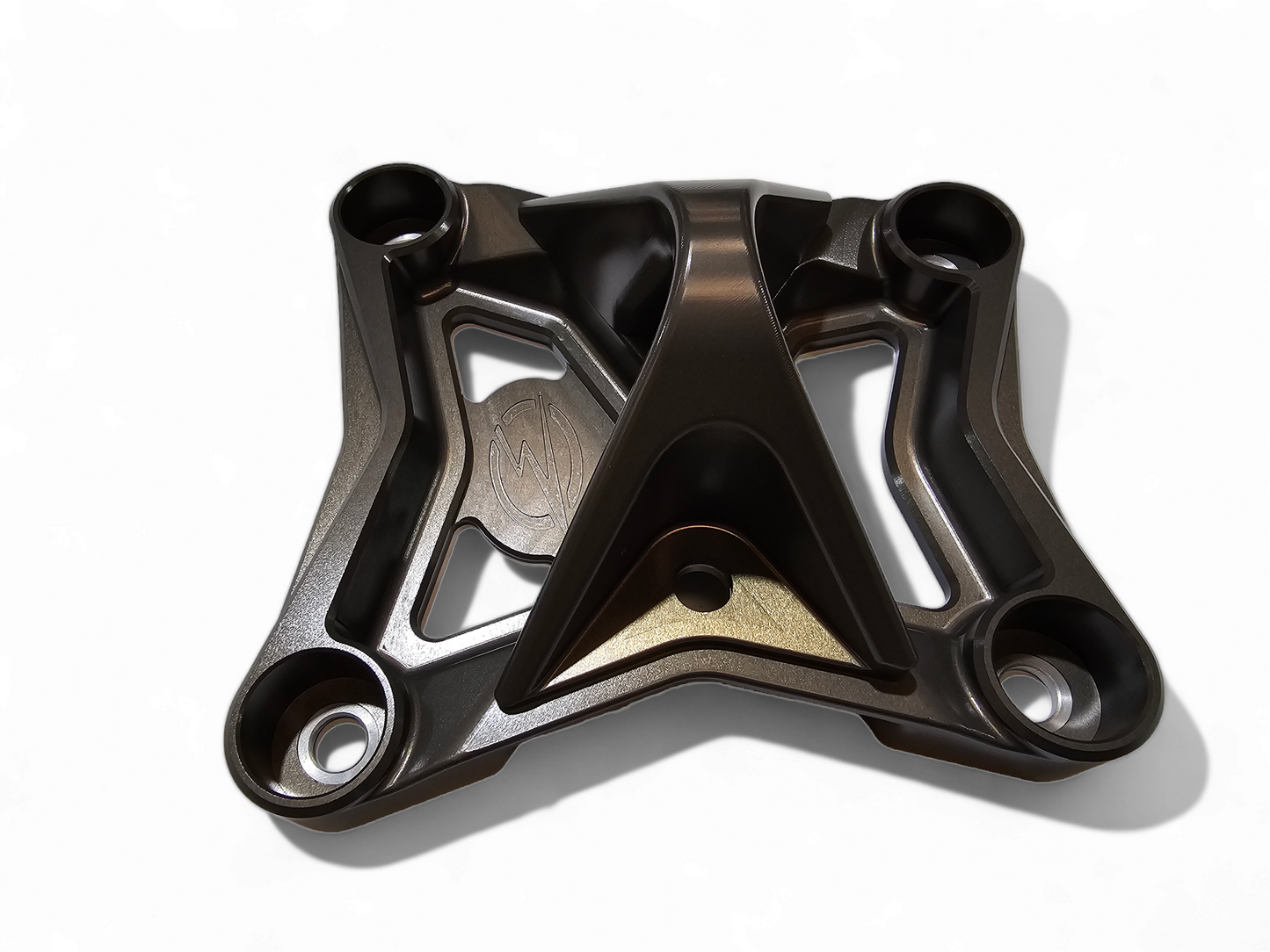 2017-2021 CAN-AM X3 MAVERICK EOD RADIUS ROD PLATE WITH TOW HOOK GUN METAL