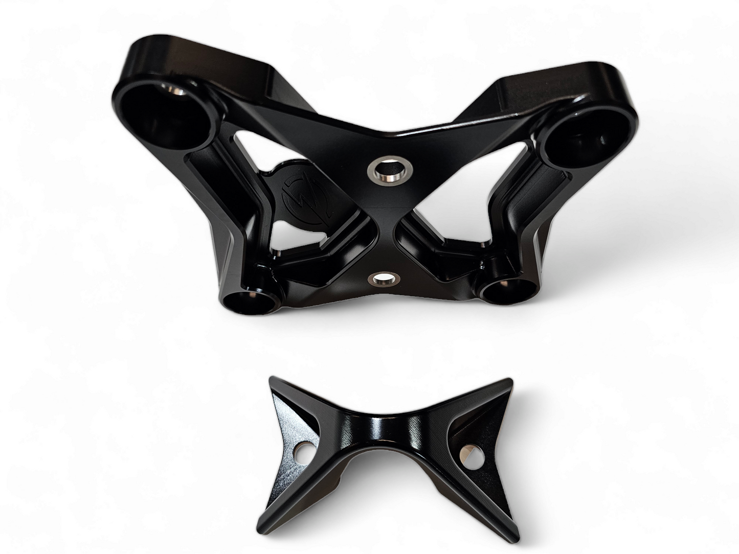 2017-2021 CAN-AM X3 MAVERICK EOD RADIUS ROD PLATE WITH TOW HOOK BLACK