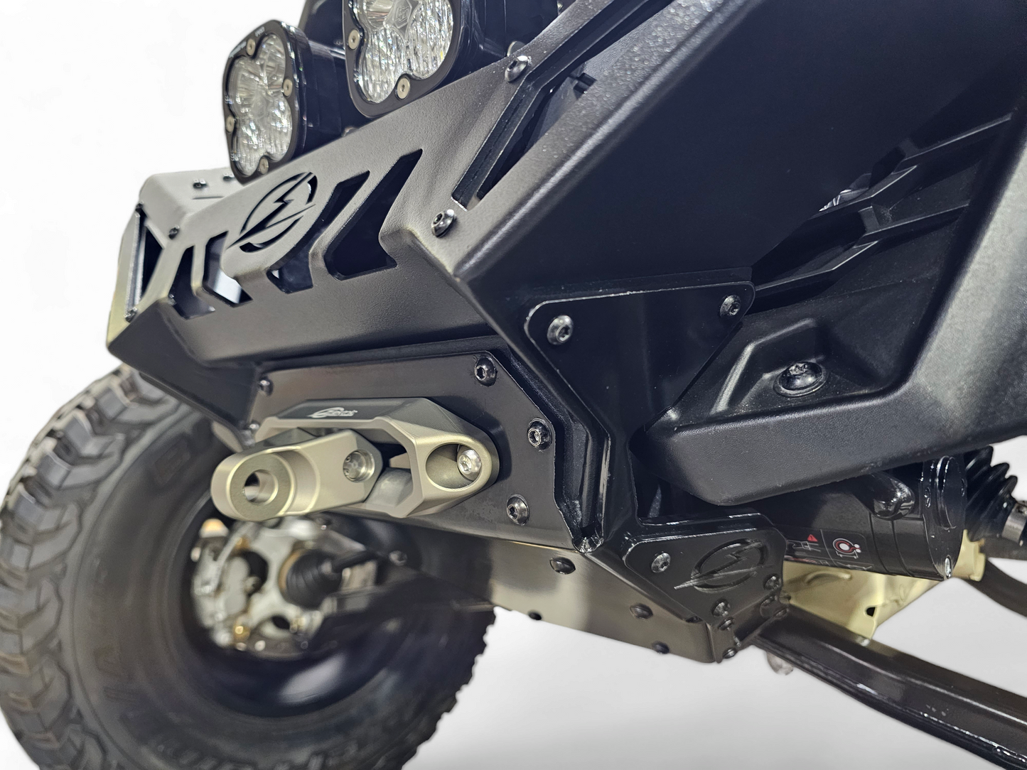 ELEKTRIC OFFROAD DESIGNS UTV WINCH FAIRLEAD AND HOOK (GUNMETAL)
