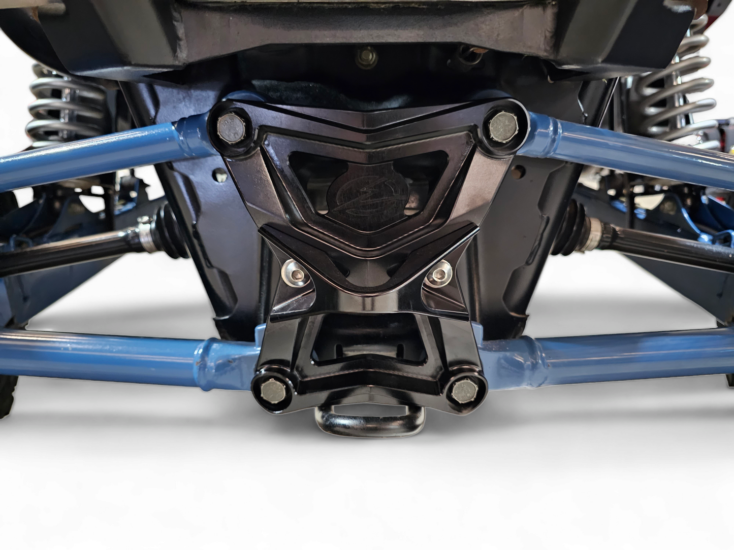 2020-2024 POLARIS RZR PRO XP RADIUS ROD PLATE WITH TOW HOOK BLACK