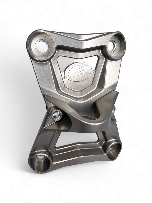 2022-2025 POLARIS RZR TURBO R/PRO R EOD RADIUS ROD PLATE WITH TOW HOOK GUNMETAL