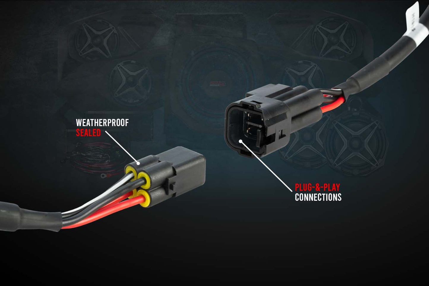 2014-2023 POLARIS RZR FRONT KICK 6.5" SPEAKER PODS