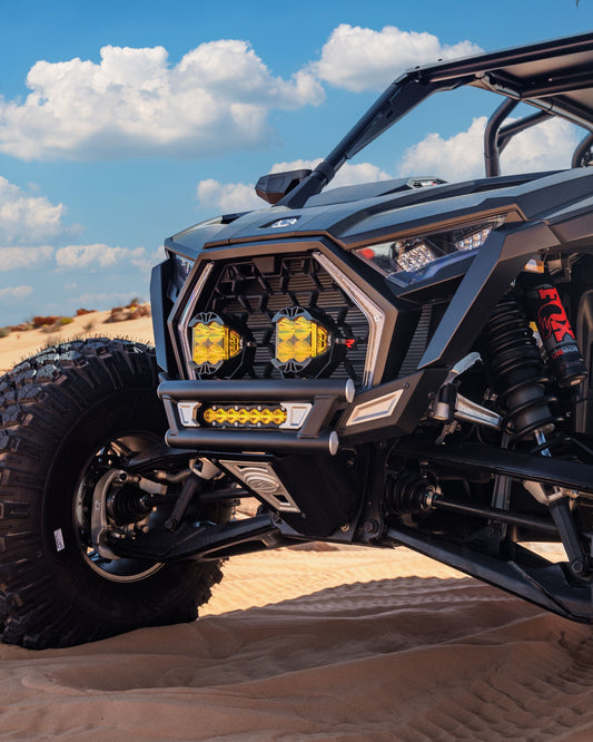 2022+ POLARIS PRO R, PRO S, TURBO R AMP FRONT BUMPER