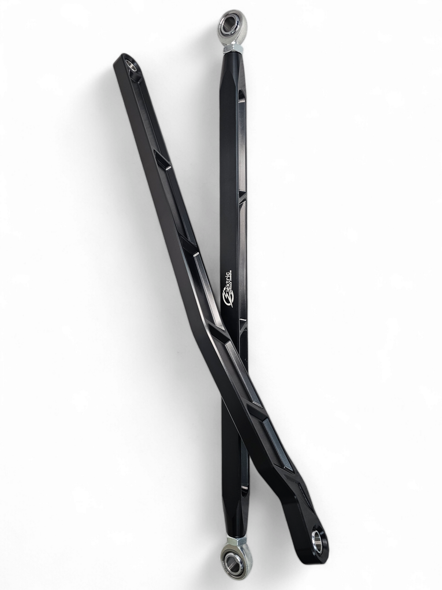 2022 TO CURRENT POLARIS RZR PRO R, PRO S, TURBO R HIGH CLEARANCE RADIUS RODS IN BLACK FINISH