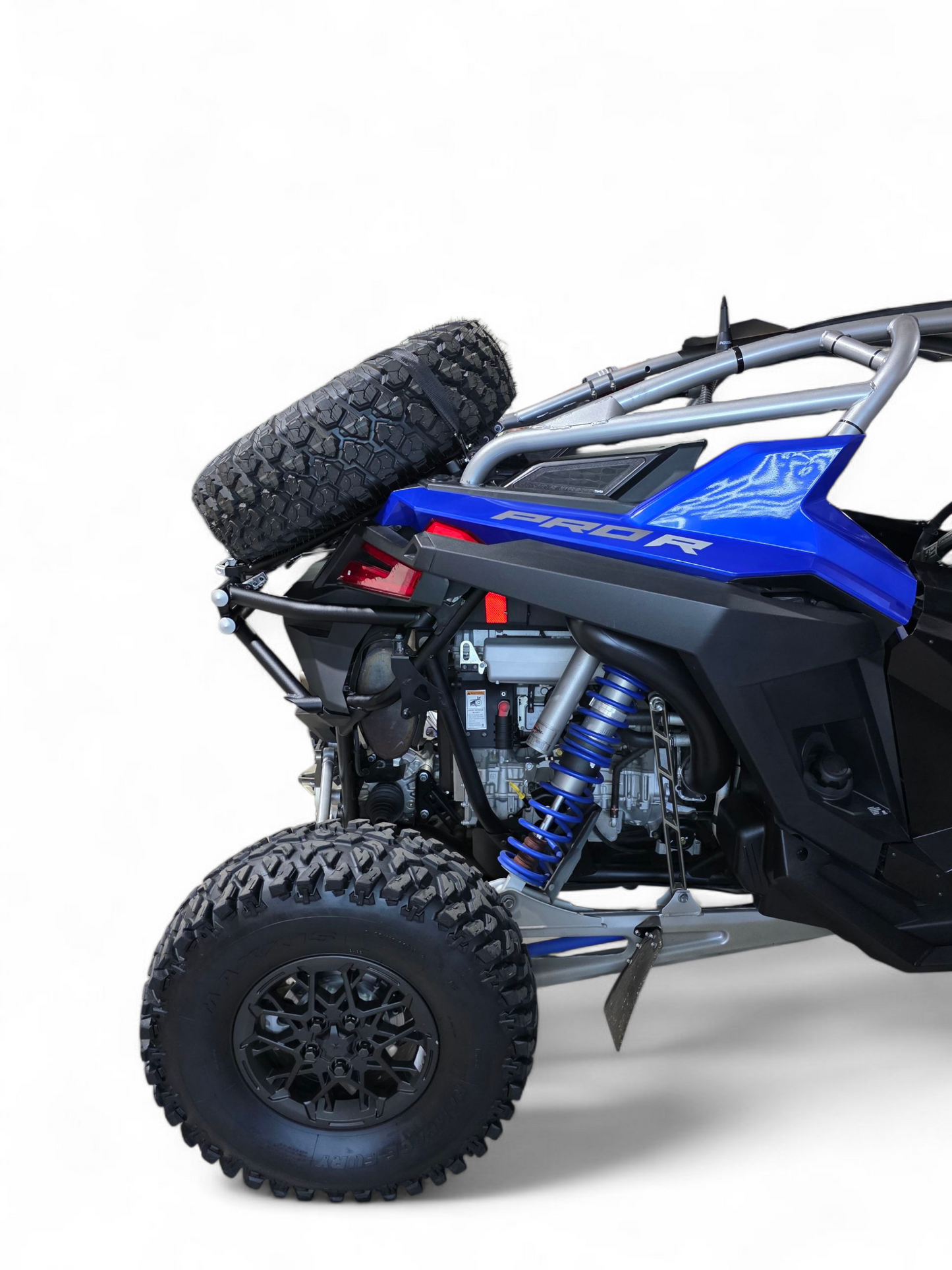 2022+ POLARIS RZR PRO R/TURBO R AMP REAR TIRE RACK REAR BUMPER COMBO