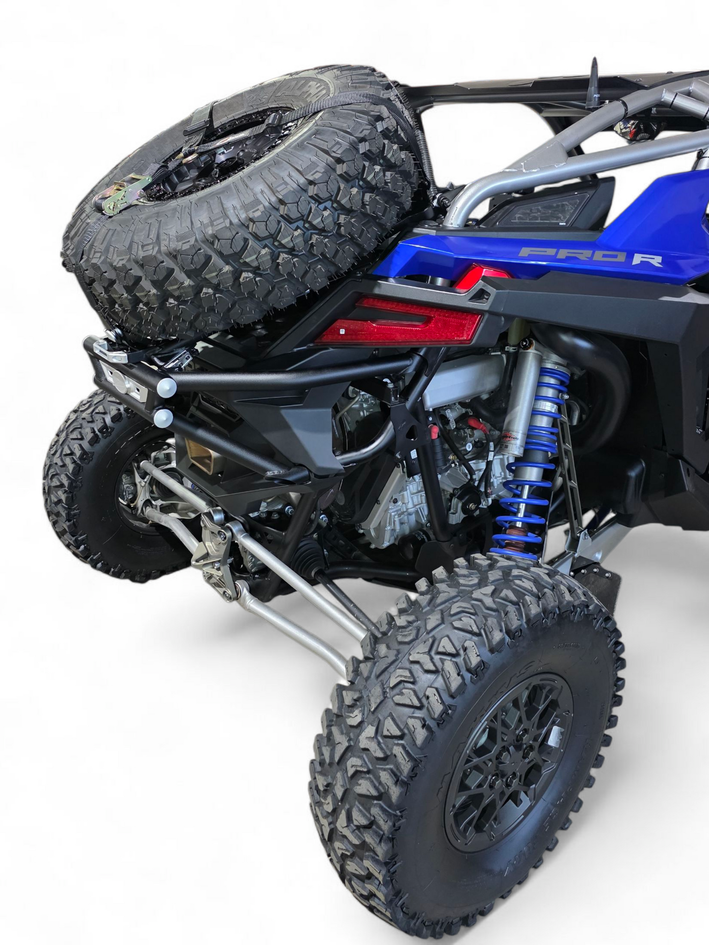 2022+ POLARIS RZR PRO R/TURBO R AMP REAR TIRE RACK REAR BUMPER COMBO