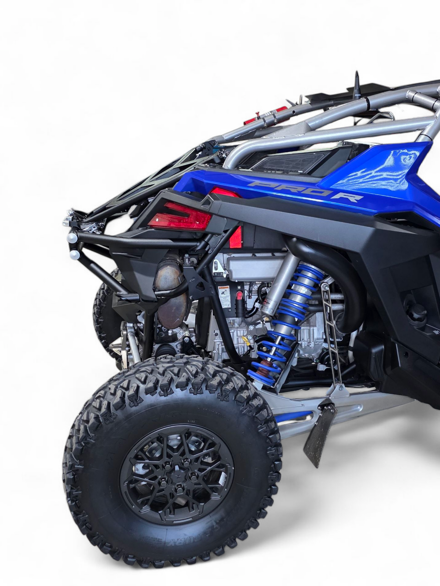 2022+ POLARIS RZR PRO R/TURBO R AMP REAR TIRE RACK REAR BUMPER COMBO