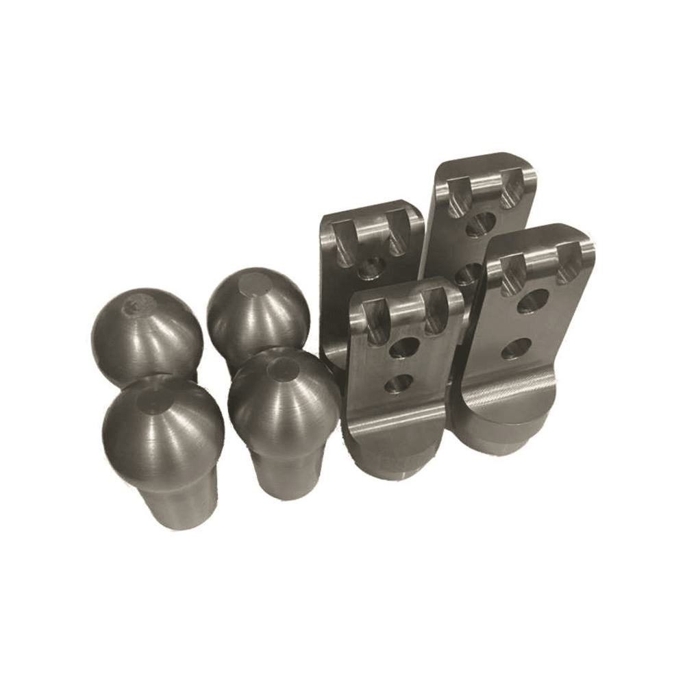 Polaris PRO R Cage Bung Set Domed Style AJK Offroad 4 Seats 1.75 OD .120 wall