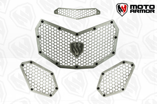 MOTO ARMOR MAVERICK X3 RADIATOR GRILL SET