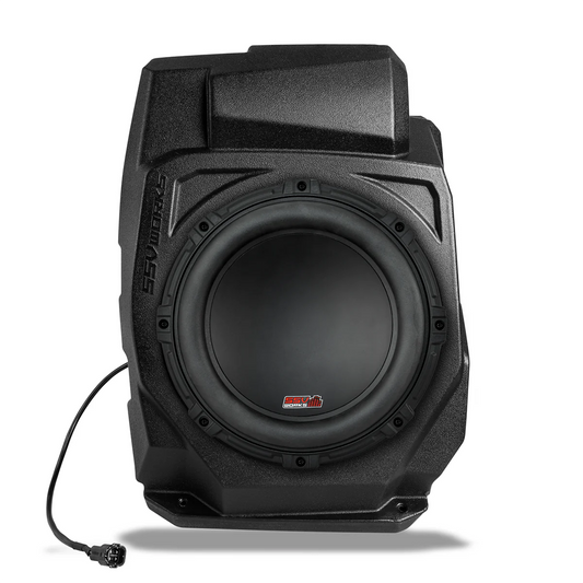 2025 POLARIS RZR PRO R, PRO S, PRO XP UNDER-DASH 10" PORTED SUBWOOFER ENCLOSURE