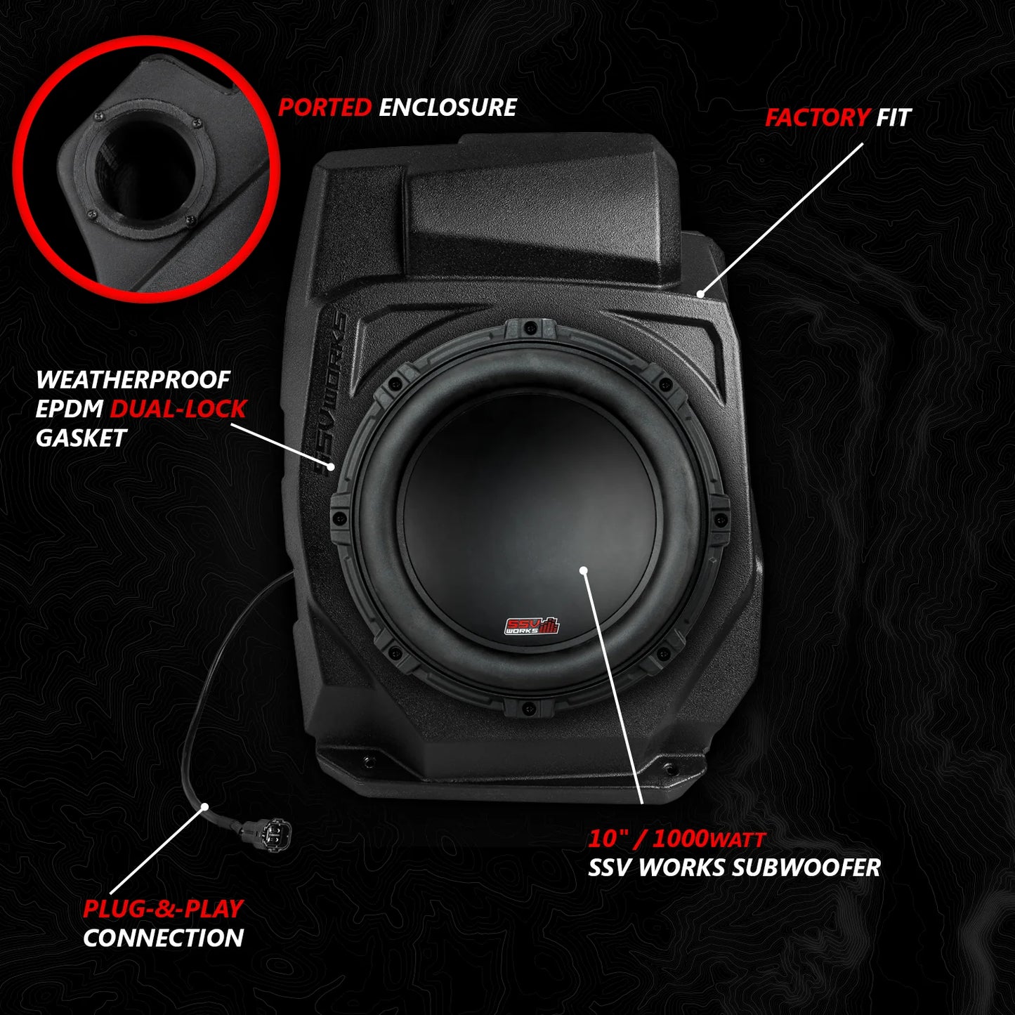 2020-2024 POLARIS RZR PRO SERIES PHASE-4 A-SPEC 5-SPEAKER 800watt SYSTEM w/ JVC