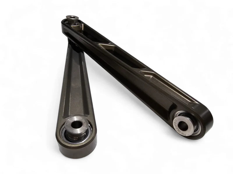 2022 TO CURRENT POLARIS RZR TURBO R, PRO R FRONT SWAY BAR LINK IN GUN METAL FINISH