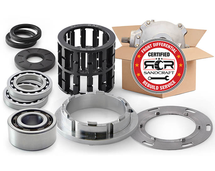GEN 2 BULLETPROOF FRONT DIFFERENTIAL RE-BUILD TURBO S/ PRO XP /RS1
