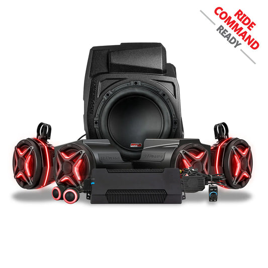2020-2024 POLARIS RZR PRO SERIES PHASE-5 V-SPEC 5-SPEAKER 1400watt SYSTEM for RIDE COMMAND