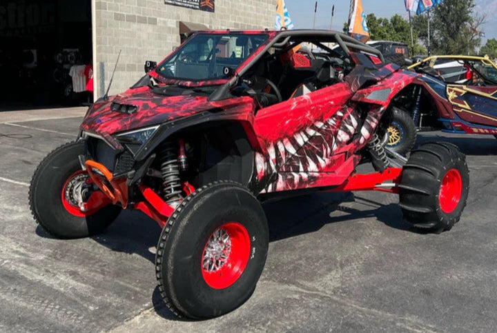 POLARIS RZR PRO R 2-SEAT "FASTBACK" STYLE ROLL CAGE