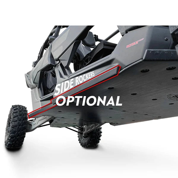 MAVERICK X3 MAX PREMIUM 4 PIECE SKID PLATE