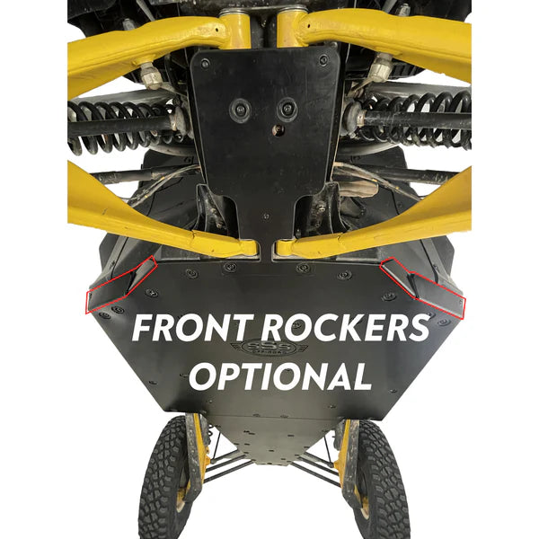 MAVERICK R PREMIUM 3 PIECE SKID PLATE / UHMW