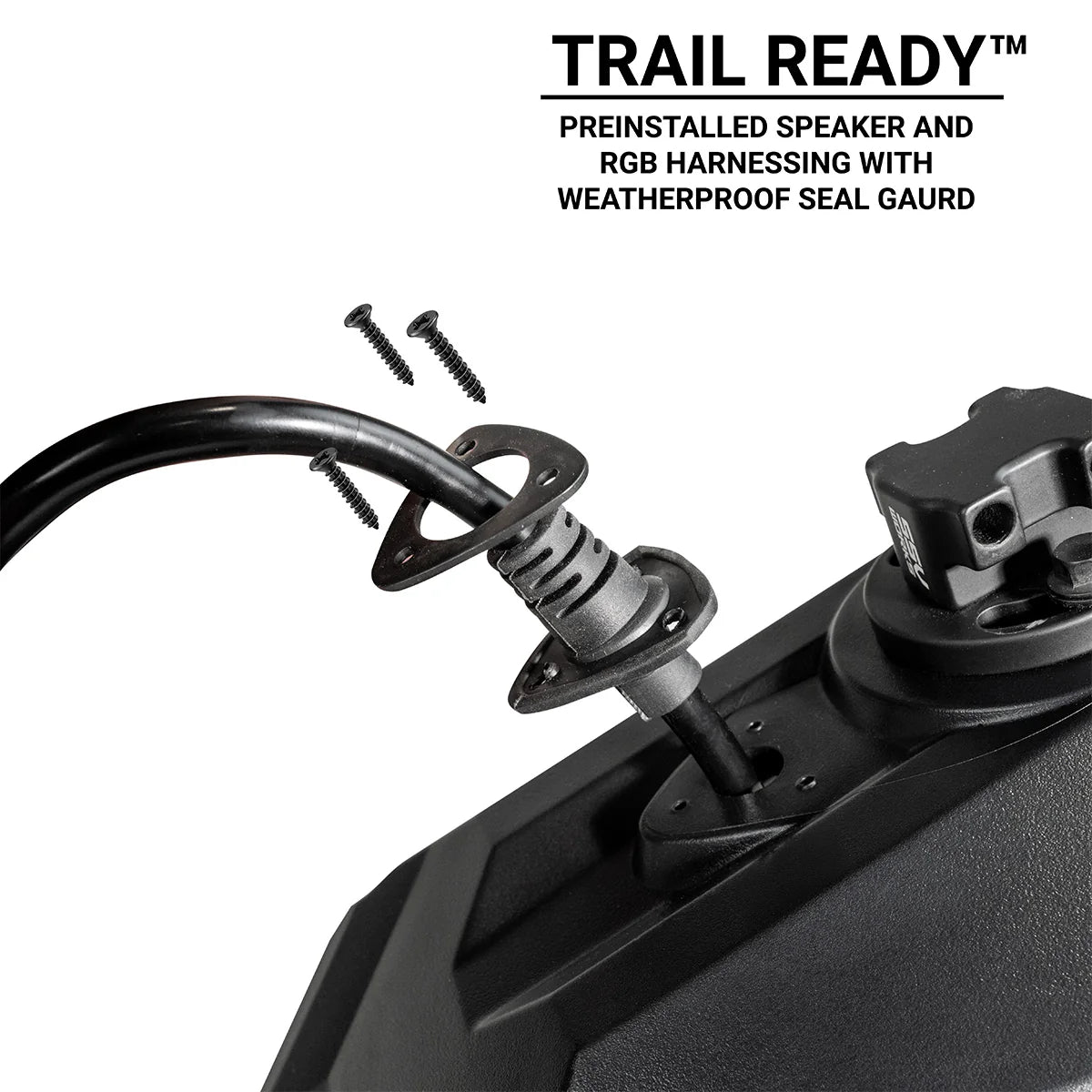 UNIVERSAL 8in CAGE-MOUNT SPEAKER-PODS FOR UTVs, BOATS AND MORE