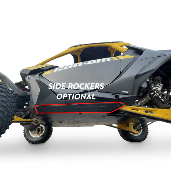 CAN-AM MAVERICK R ROCK SLIDERS