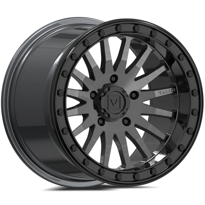 V06 BEADLOCK BRUSHED GUNMETAL 15X10 +25MM 5X114.3
