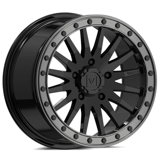 V06 BEADLOCK GLOSS BLACK 15X8 +40MM 5X114.3