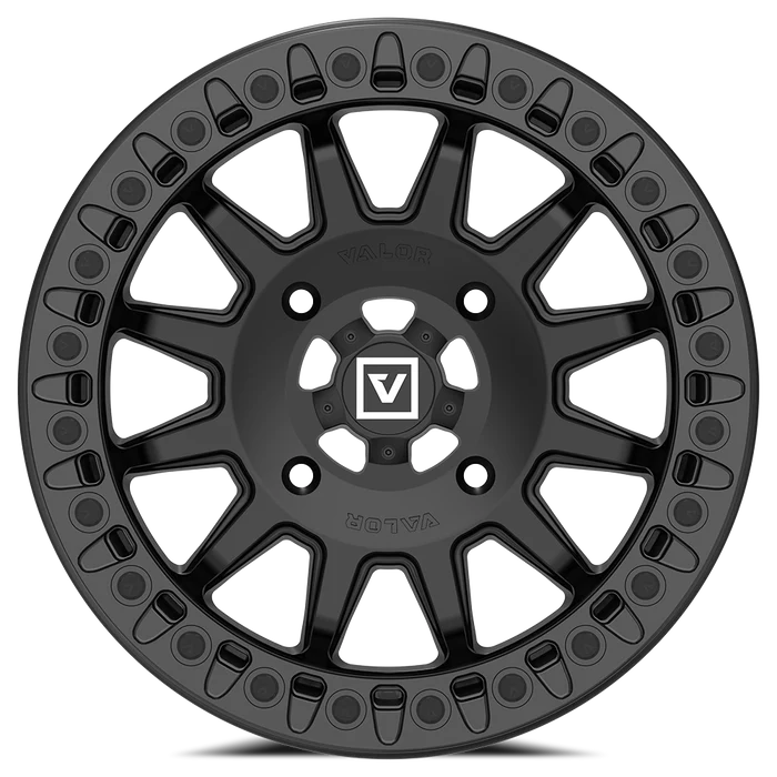 V09 BEADLOCK FLOW FORM SATIN BLACK 15X10 +0MM 4X137