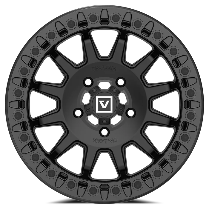 V09 BEADLOCK SATIN BLACK 17X8 +40MM 5X114.3