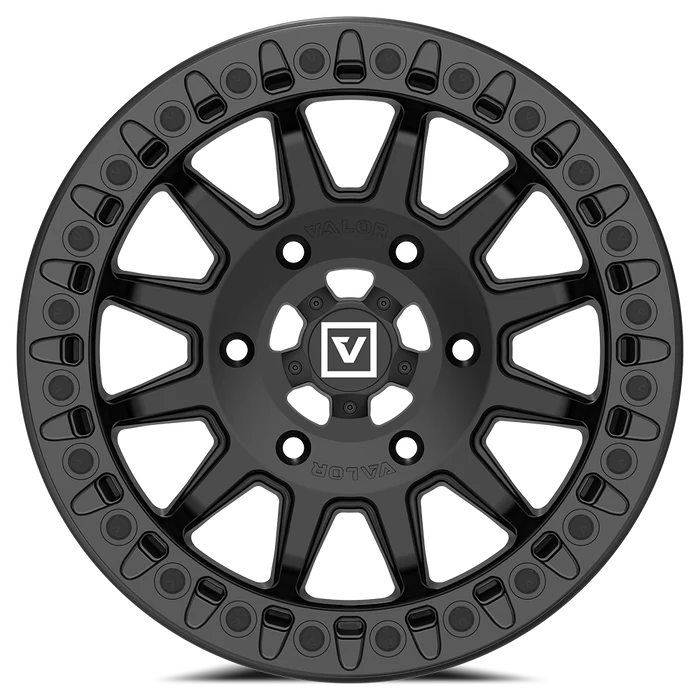 V09 BEADLOCK FLOW FORM BLACK SATIN 15X10 +0MM 6X139.7