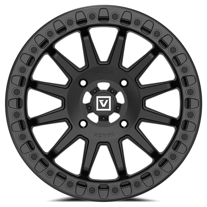 V09 BEADLOCK FLOW FORM SATIN BLACK 15X10 +0MM 4X137