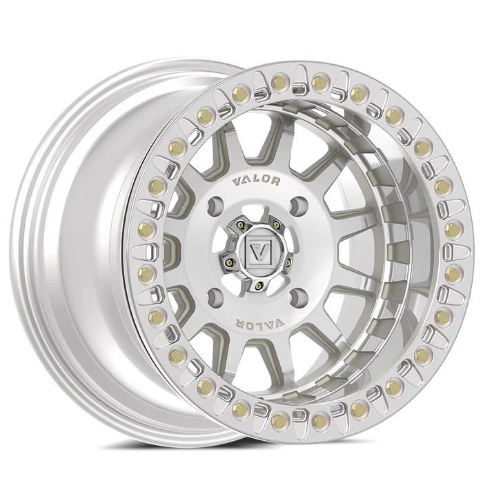 V09 BEADLOCK FLOW FORM RAW MACHINED 15X7 +40MM 4X137